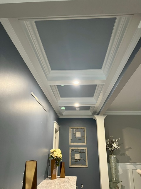 Ceiling work completed by GVL Handyman