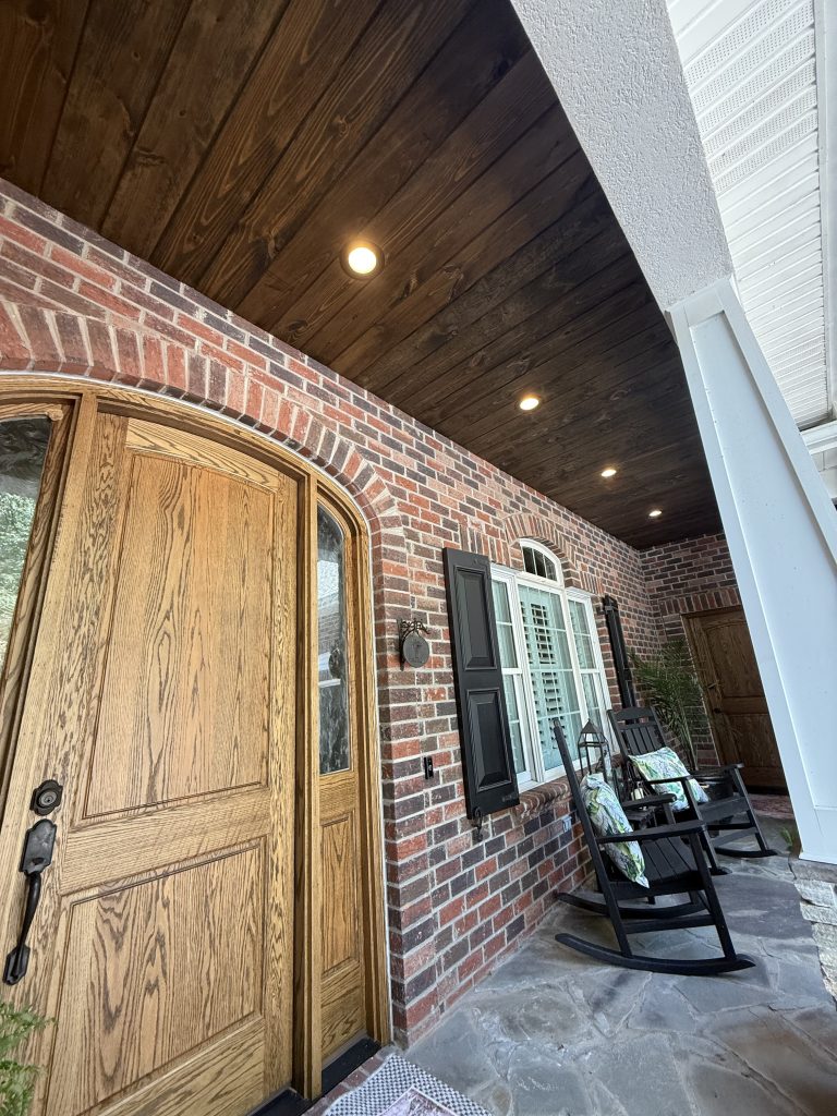 GVL Handyman completed front porch remodel project in Greenville SC